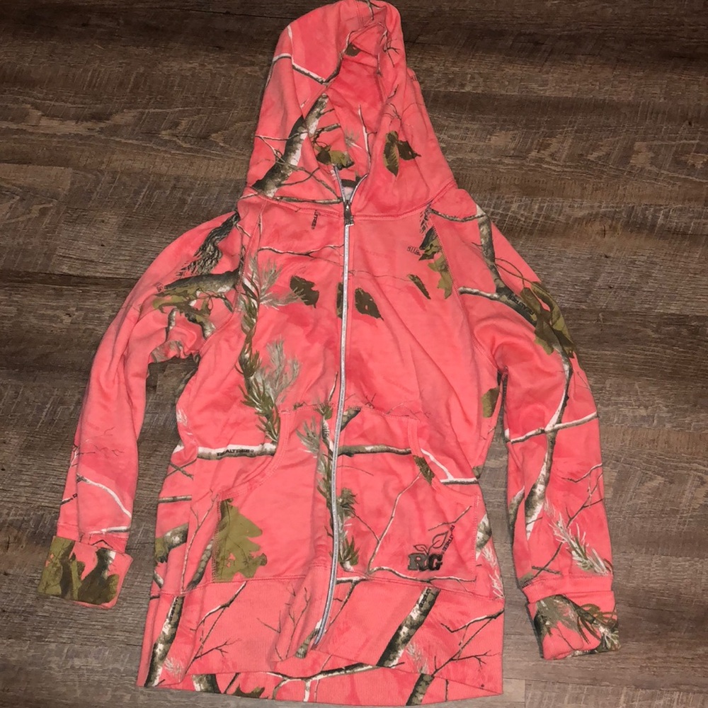 Pink camo jacket